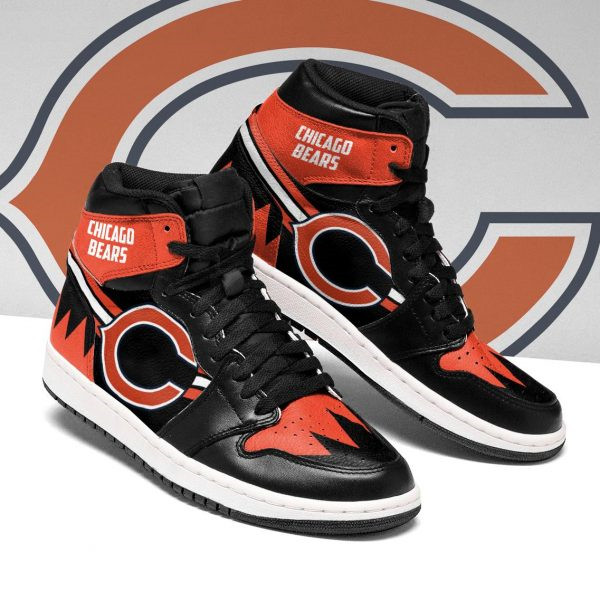 Men's Cincinnati Bengals AJ High Top Leather Sneakers 004